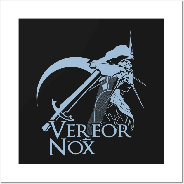 Vereor Nox - Minimal Wall Art by Xitpark